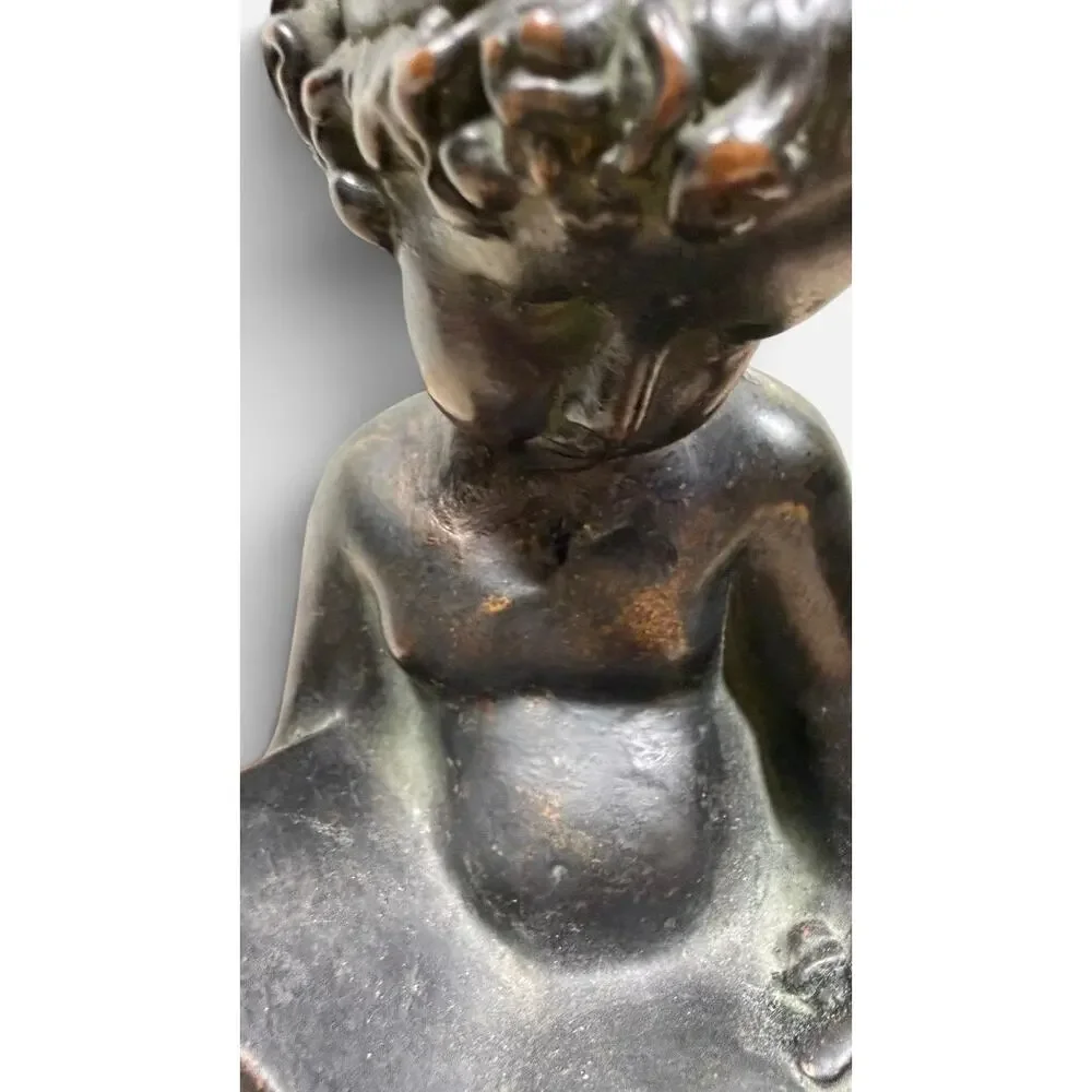Antique 1920s Art Deco Pompeian Bronze Co. 